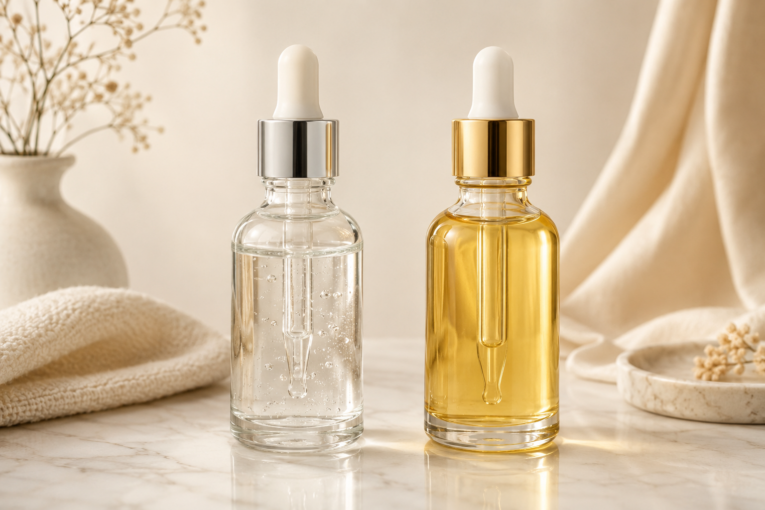 تفاوت سرم مو و روغن مو چیست؟